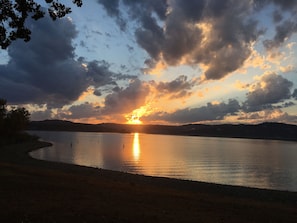 View amazing sunrises from your porch