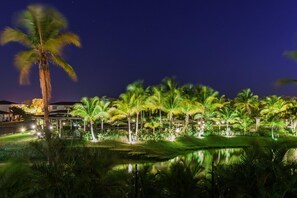 The evening views from your private terrace are truly spectacular.