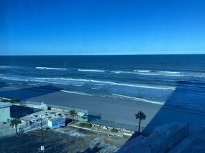 View from balcony.