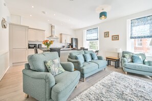 Living Space - The Falstone Self Catering Holiday Apartment in Torquay.