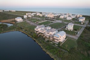 Aerial View - Short walk to the beach