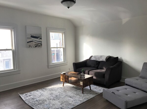 Bright living room
