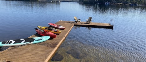 Kayaks and Paddle Boards. Go explore!