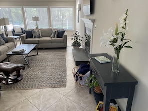 Living room view from entrance.