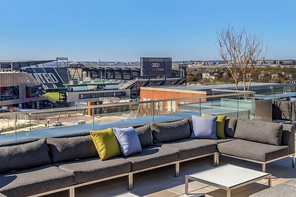 Rooftop sitting area