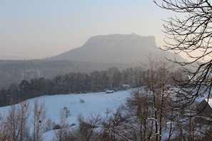 Vue de la maison de vacances [hiver]