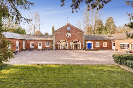 Extensive parking at front of house