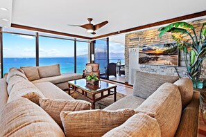 Beautifully decorated with modern Hawaiian inspired decor and furnishings