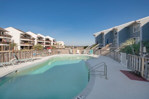 Semi-private pool shared with only 12 townhomes