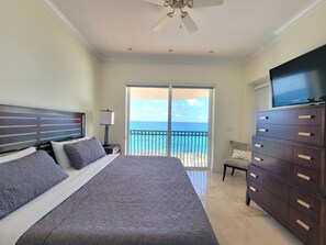 Primary bedroom stunning view