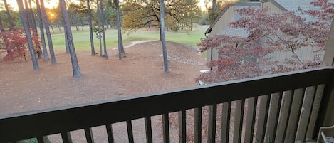 Balcony. Great view of #2 green.