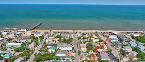 See how close we are to the Pier?