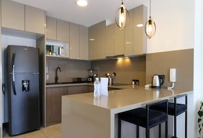 Open space kitchen