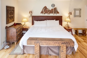King bed.