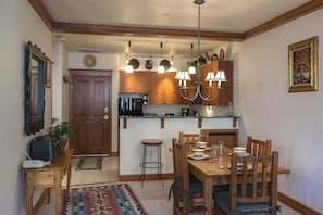 Dining area.