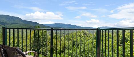 Incredible View - Take in the incredible scenery of Gatlinburg while out on the balcony. There's nothing better!