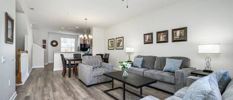 Living Room and Dining Table