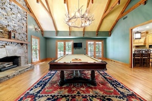 Billiard room