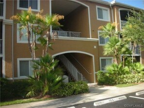 Entrance way to your Condo, which sits on a preserve with a private lanai