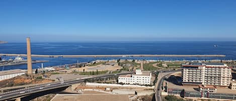 Vista para a praia ou o mar