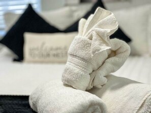 Clean linen and towels are always included  :)