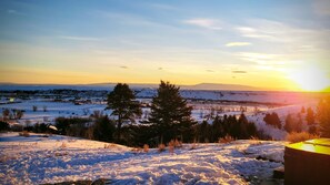 Vue depuis l’hébergement