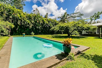 SWEET Luxury Cottage with Private Pool and Studio - Jungle Villa in Keaau