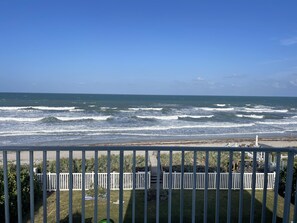 Stunning views from the second floor balcony. Perfect for outdoor dining 