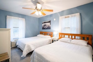 Bedroom #2 with two queen beds.