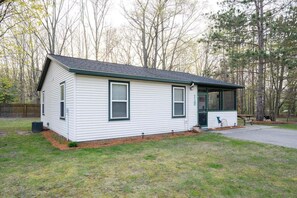 Cottage #2 features three bedrooms and two full baths.