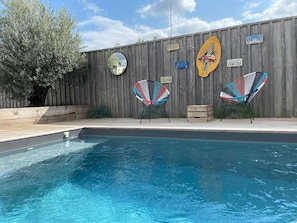 Piscine chauffée.