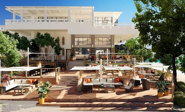 Restaurang utomhus