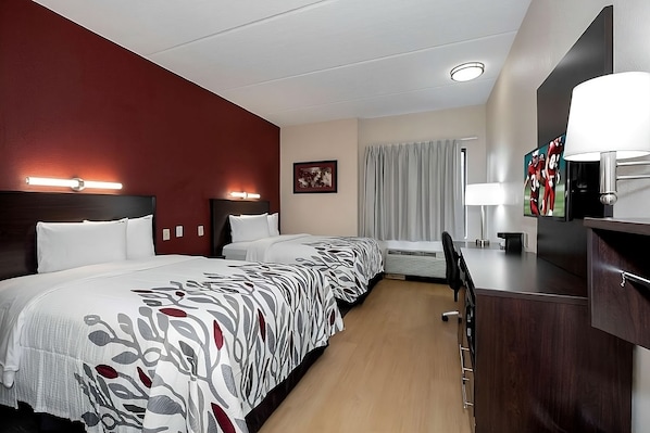 Bedroom with a King size bed