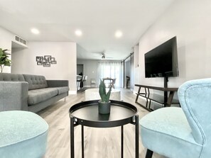 Spacious accommodations with open concept layout