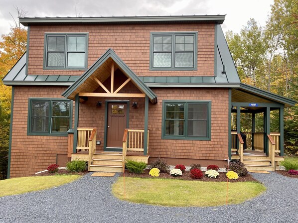 Our home in the fall