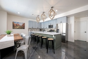 Kitchen & Dining room (seats 16)