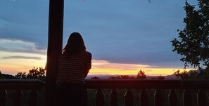 Mesmerizing views, new every day and evening. Also the fireworks in the summer!
