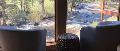 Your front row seat to a huge Big Thompson River view