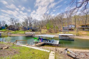 Private Dock | Boat Not Available for Guest Use