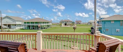 Ocean views from multiple decks.  Listen to the waves crash and feel the breeze.