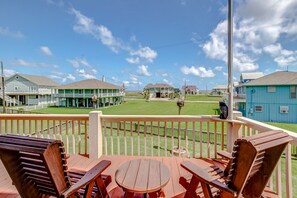 Ocean views from multiple decks.  Listen to the waves crash and feel the breeze.