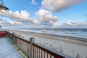 View from main floor deck