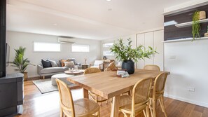 Open plan means no one misses out and there's enough space for all 