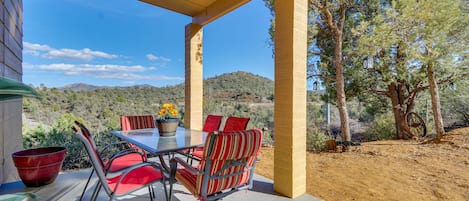 Prescott Vacation Rental | 3BR | 2BA | Steps Required for Access | 2,070 Sq Ft