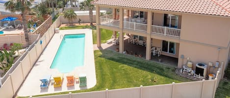 Enjoy the Spacious Backyard and Pool