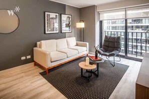 Bright modern living room