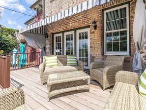 Back Deck on Waldburg Terrace