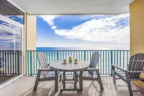 Unparalleled view from the balcony