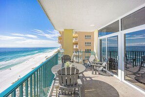 Unparalleled view from the balcony
