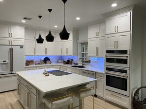 Remodeled kitchen